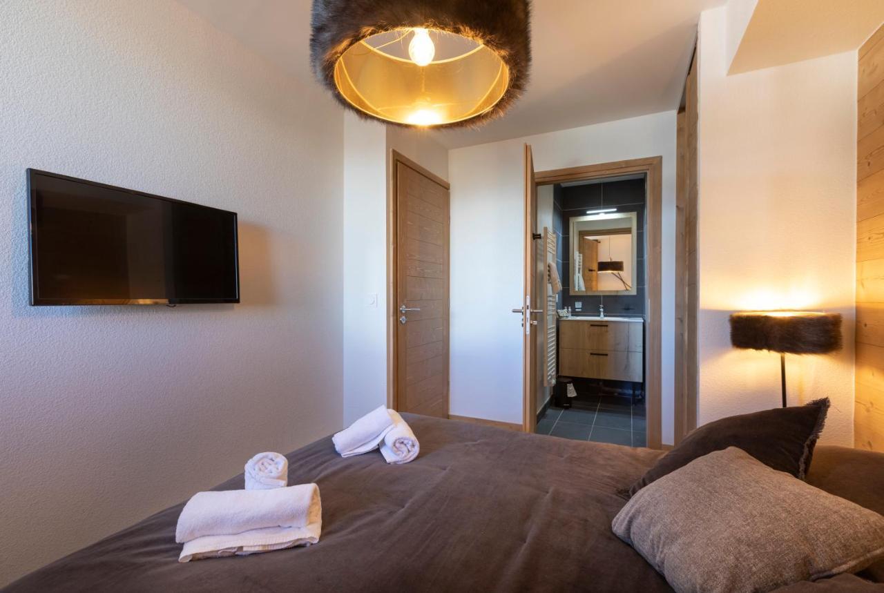Terresens - Neige Et Soleil Aparthotel เลส์เดอซาลป์ ภายนอก รูปภาพ