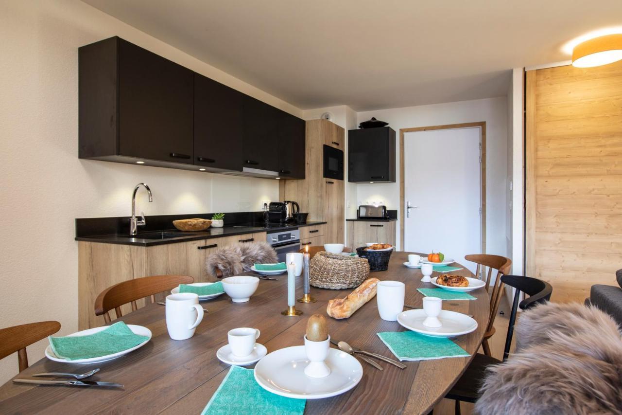 Terresens - Neige Et Soleil Aparthotel เลส์เดอซาลป์ ภายนอก รูปภาพ